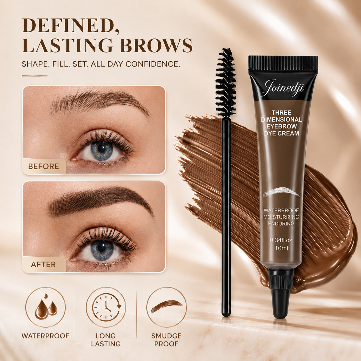 ⏳Last Day Buy 1 Get 1 Free â­?24H Waterproof Brow Eyebrow Gel Tint 🔥