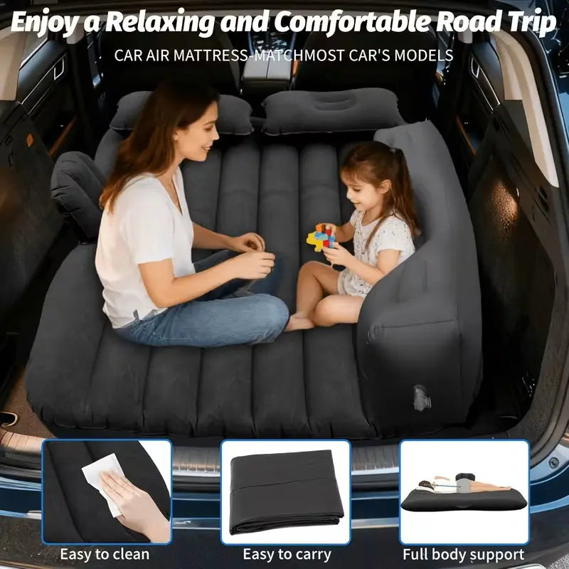 Portable Outdoor Inflatable Car Mattress for SUV