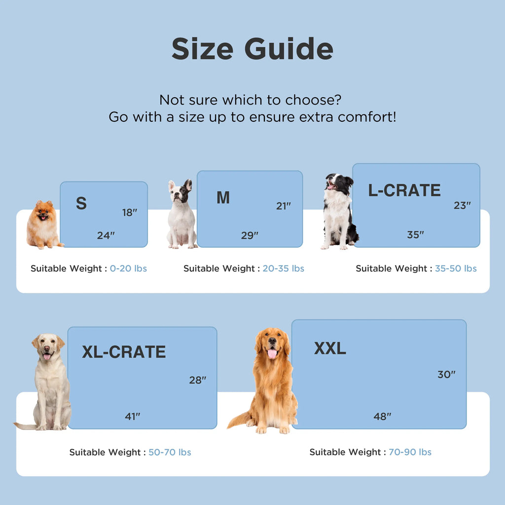 Bedsure Cooling Pet Mat for Dogs - No Gel No Electric