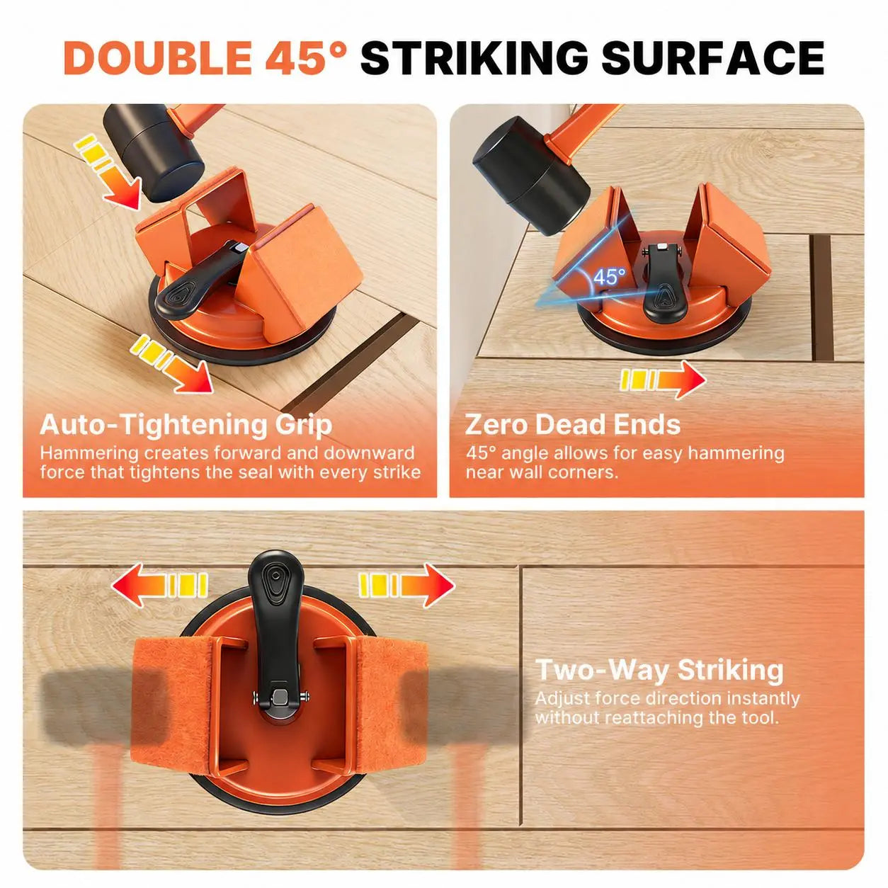Floor Gap Fixer Kit for Laminate & Vinyl Flooring