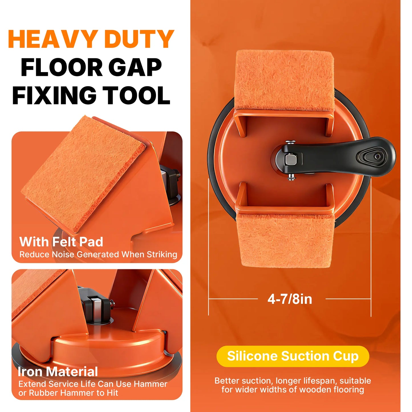 Floor Gap Fixer Kit for Laminate & Vinyl Flooring