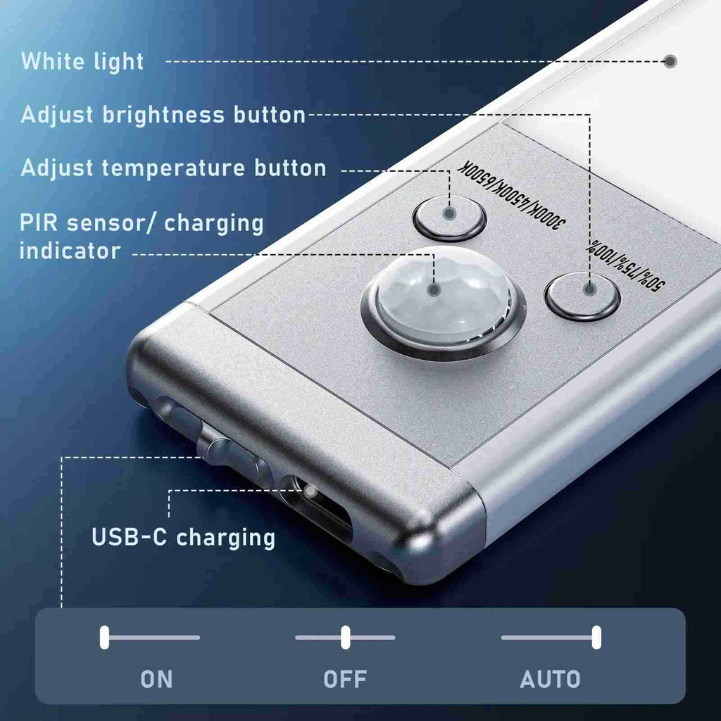 Wireless Magnetic LED Wall Sconce