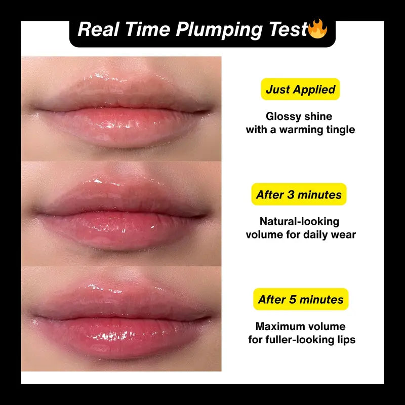 💋 Fuller-Looking Lips in Minutes — No Needles, No Sticky Mess ✨✨