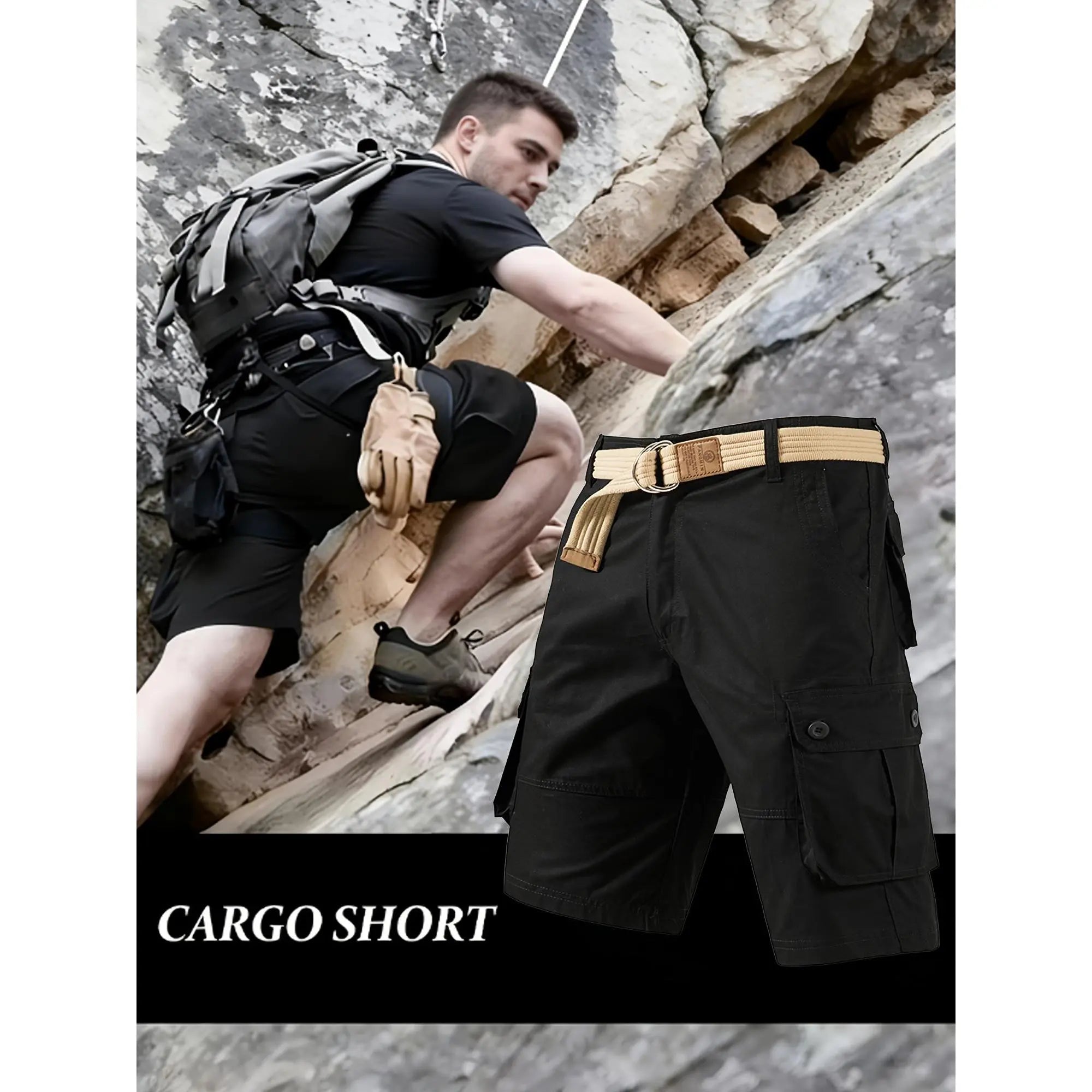 Men’s Cargo Pants Shorts Tactical Hiking