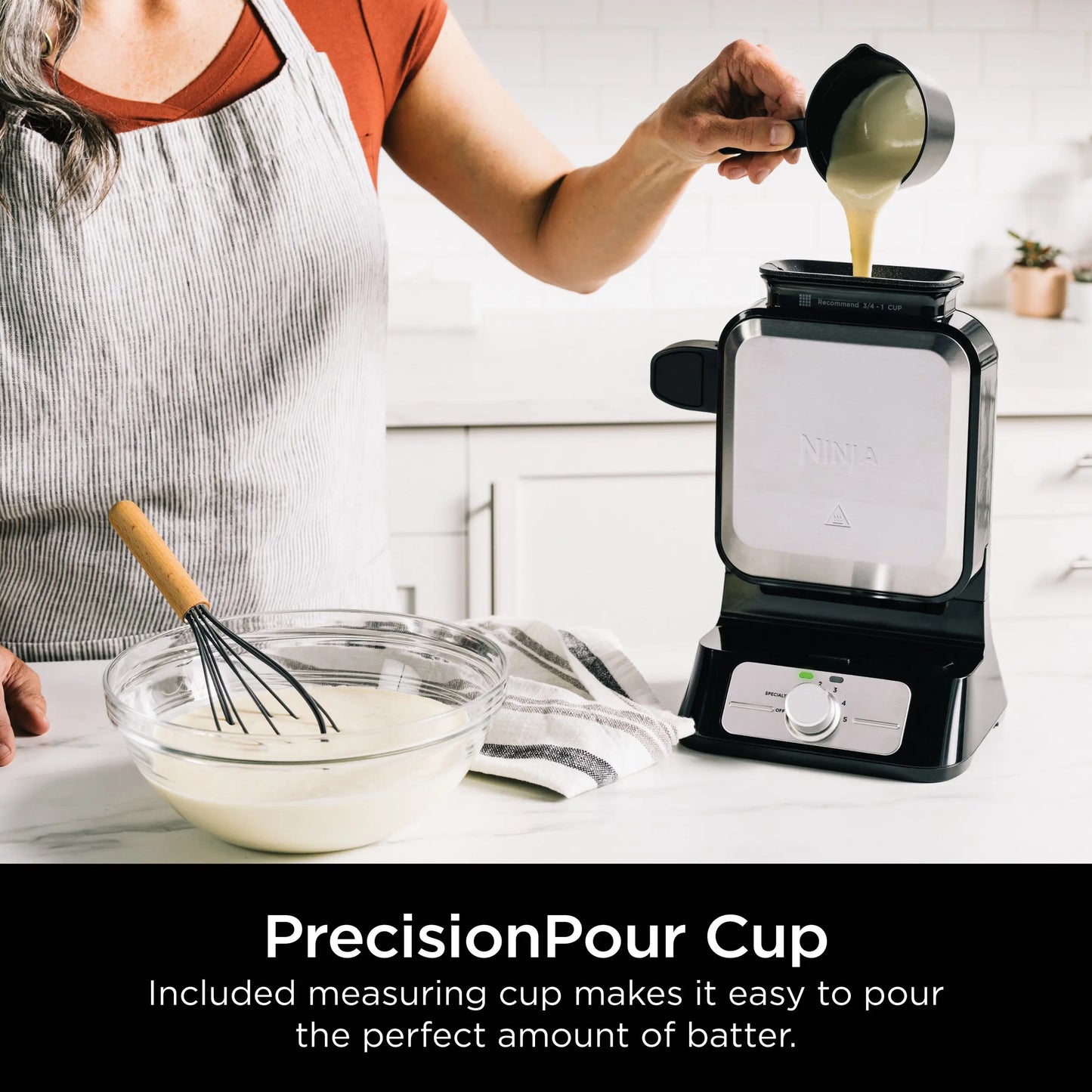 Ninja Belgian Waffle Maker PRO NeverStick BW1001