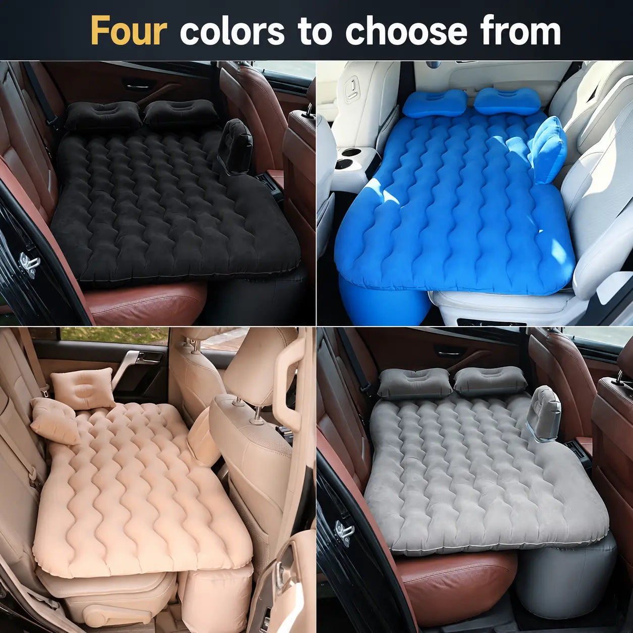 Portable Outdoor Inflatable Car Mattress for SUV