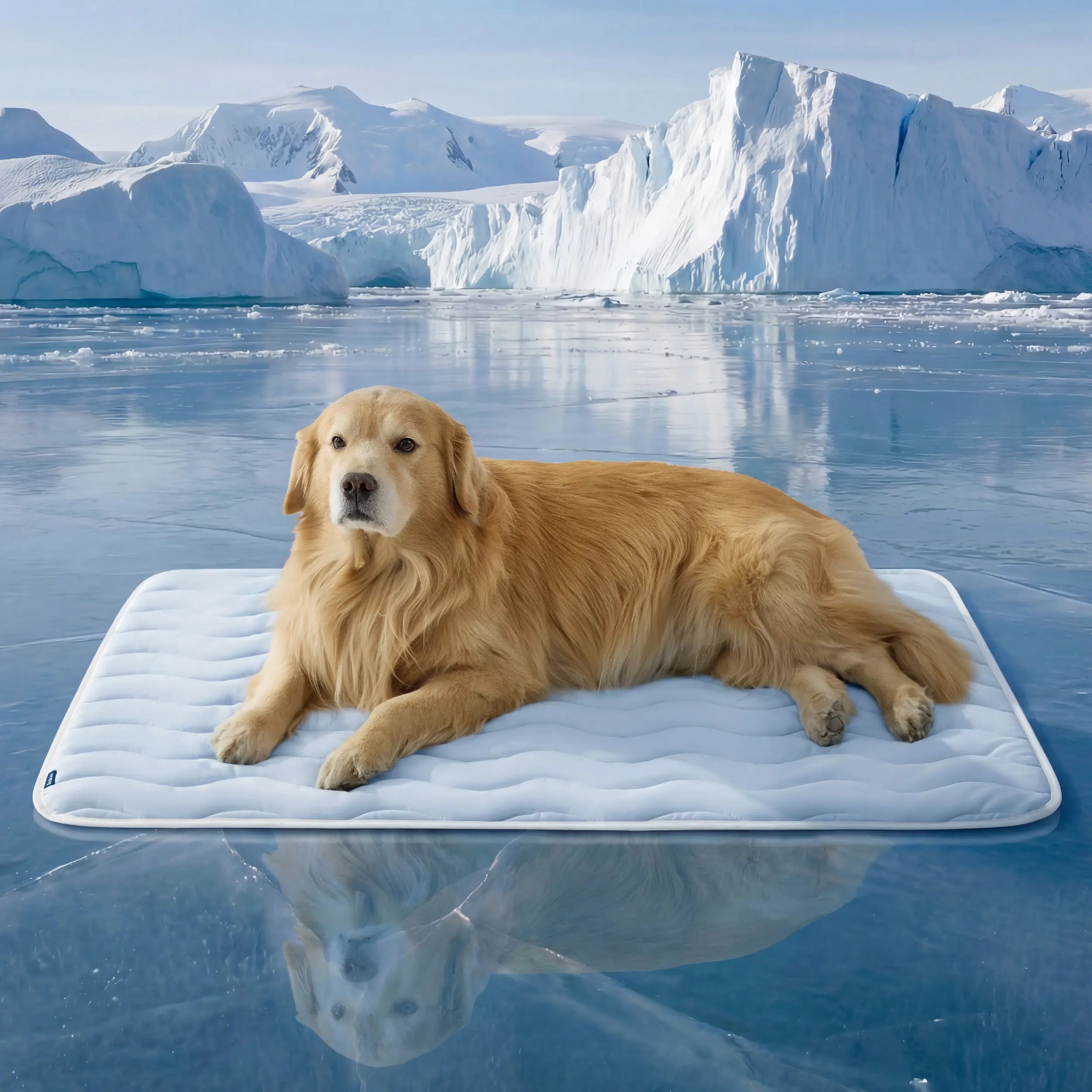 Bedsure Cooling Pet Mat for Dogs - No Gel No Electric