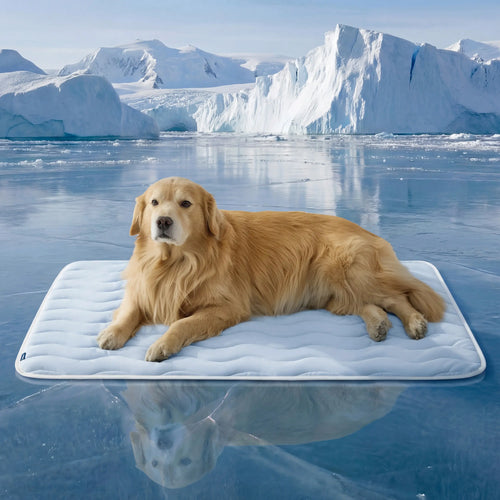 Bedsure Cooling Pet Mat for Dogs - No Gel No Electric