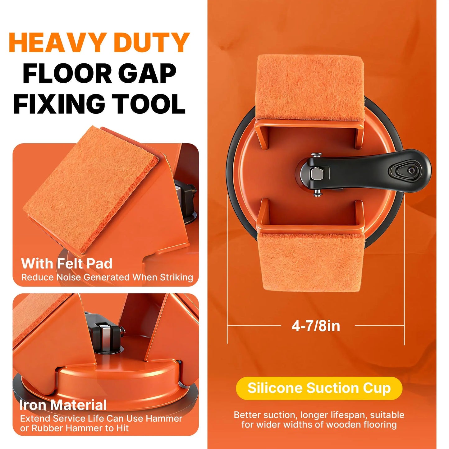 Floor Gap Fixer Kit for Laminate & Vinyl Flooring